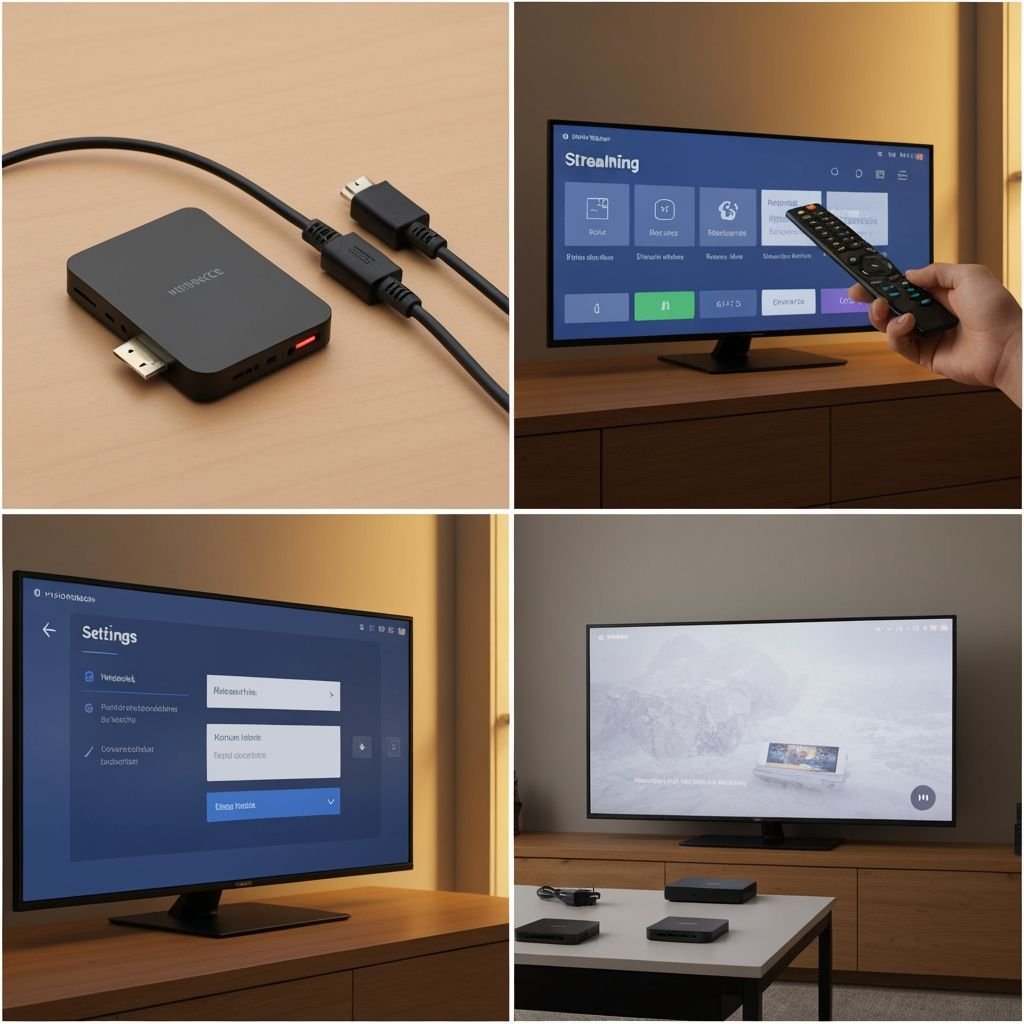 Guide d'installation Android TV Box : connexion, télécommande, configuration et résultat final