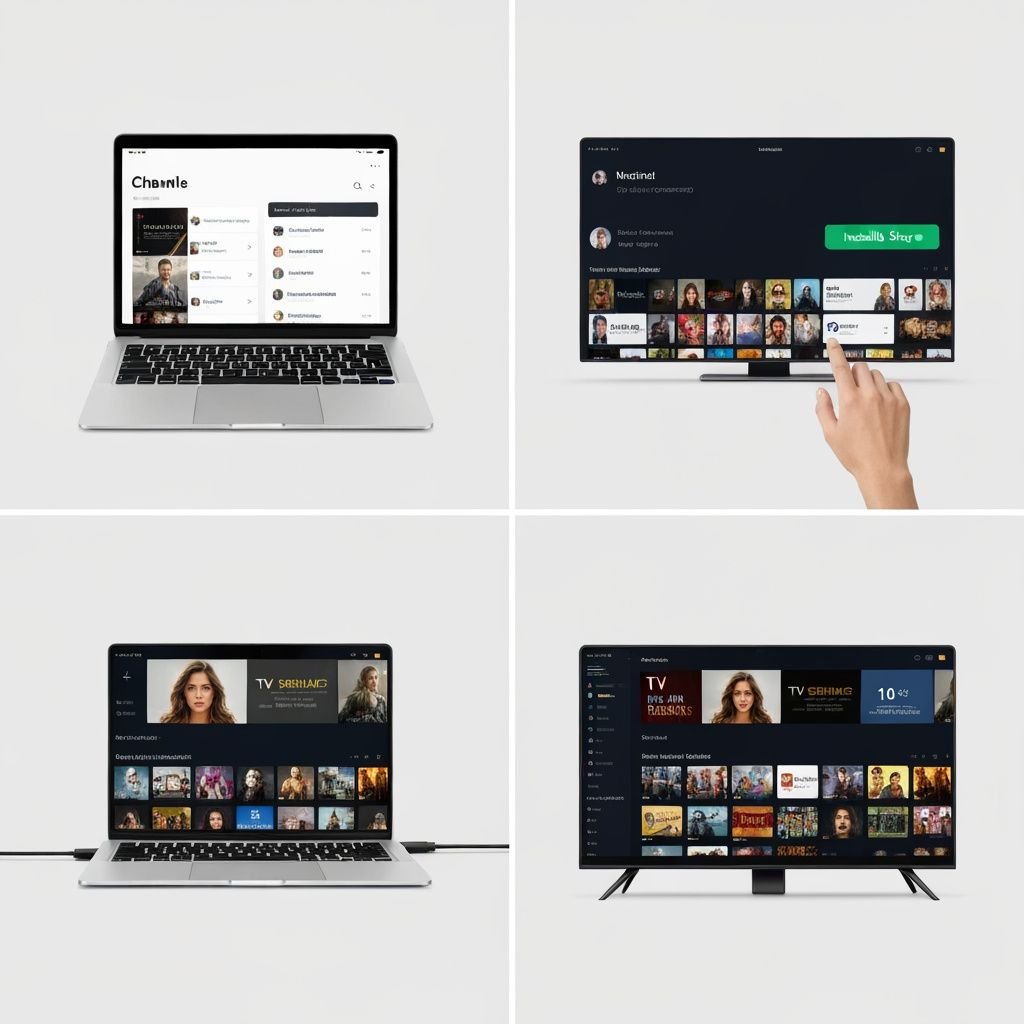 Guide visuel : installation, configuration et utilisation d'une application IPTV sur MacBook