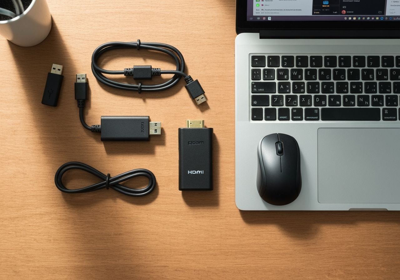 Accessoires informatiques et configuration pour regarder IPTV sur ordinateur