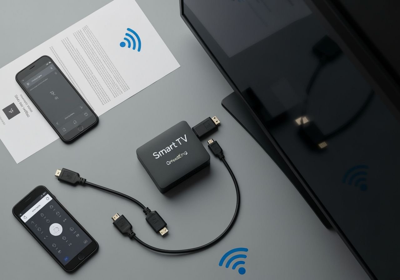 Configuration d'une application IPTV sur Android TV avec smartphone et téléviseur