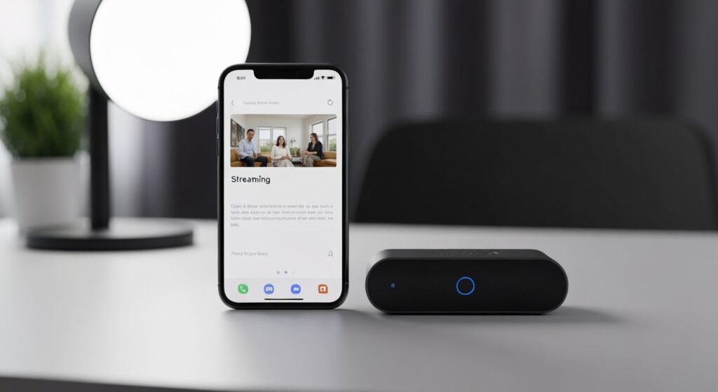 Installation d'une application IPTV sur smartphone et appareil de streaming compatible