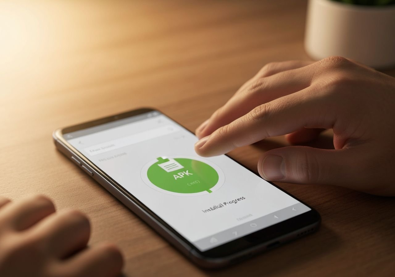Installation d'un fichier APK sur smartphone Android via gestionnaire de fichiers