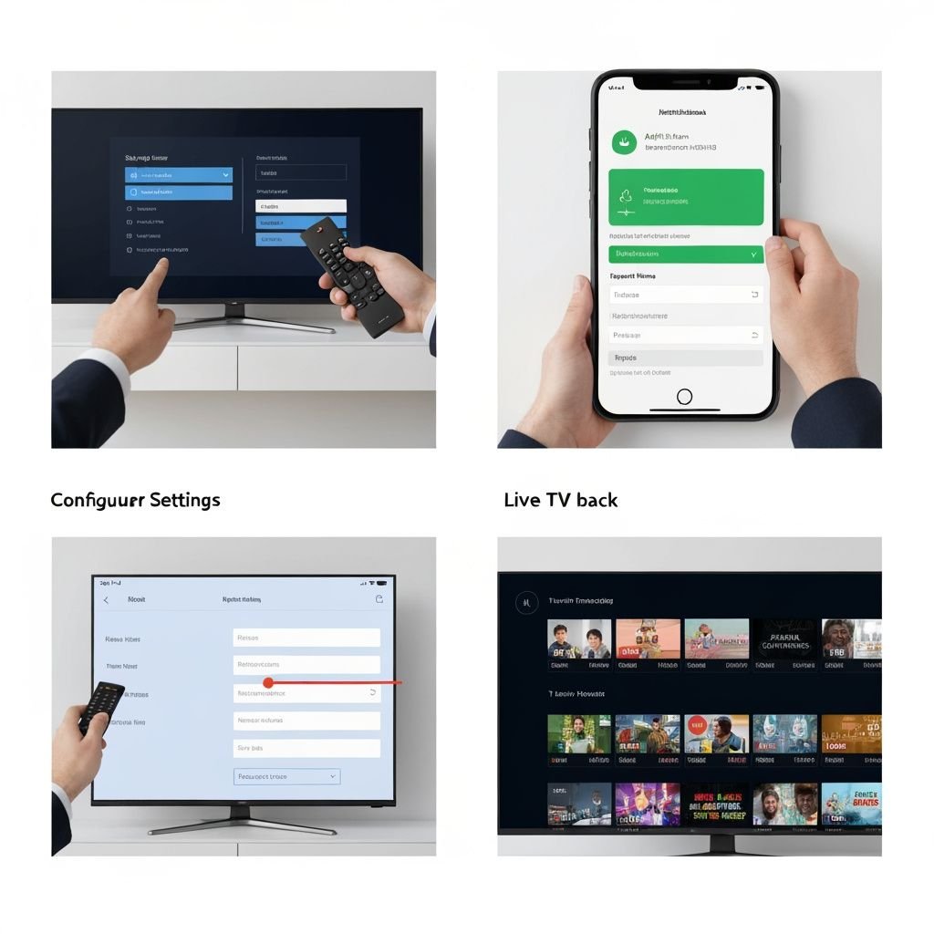 Tutoriel installation IPTV : quatre étapes de configuration sur TV et appareils mobiles