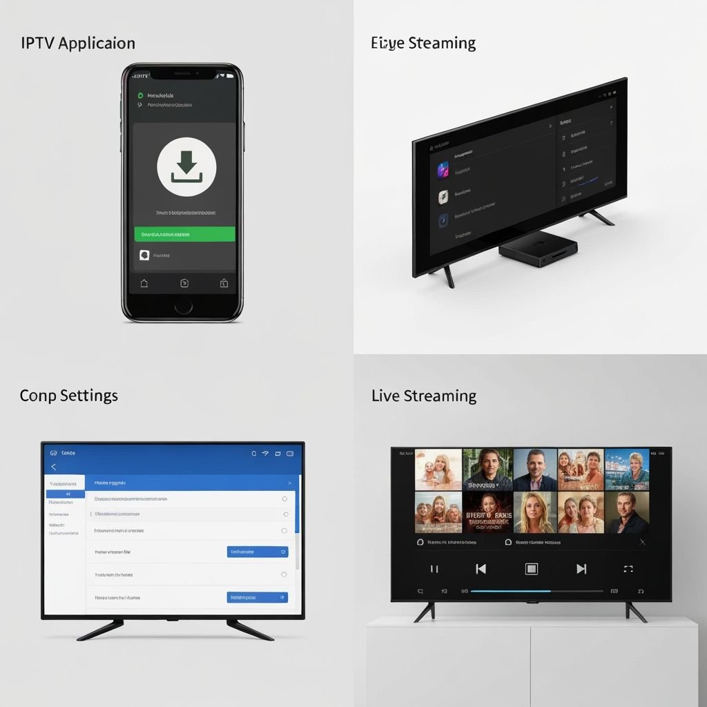 Guide d'installation IPTV : téléchargement, connexion appareil, configuration et lecture