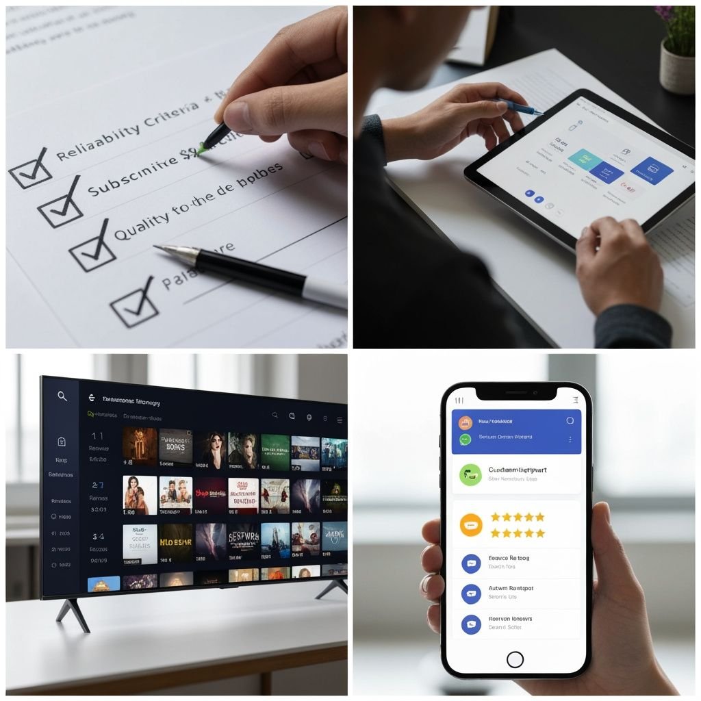 Quatre critères essentiels pour choisir le meilleur fournisseur IPTV