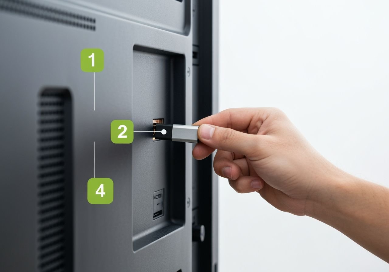 Guide d'installation étape par étape : connexion du lecteur IPTV au téléviseur avec numérotation