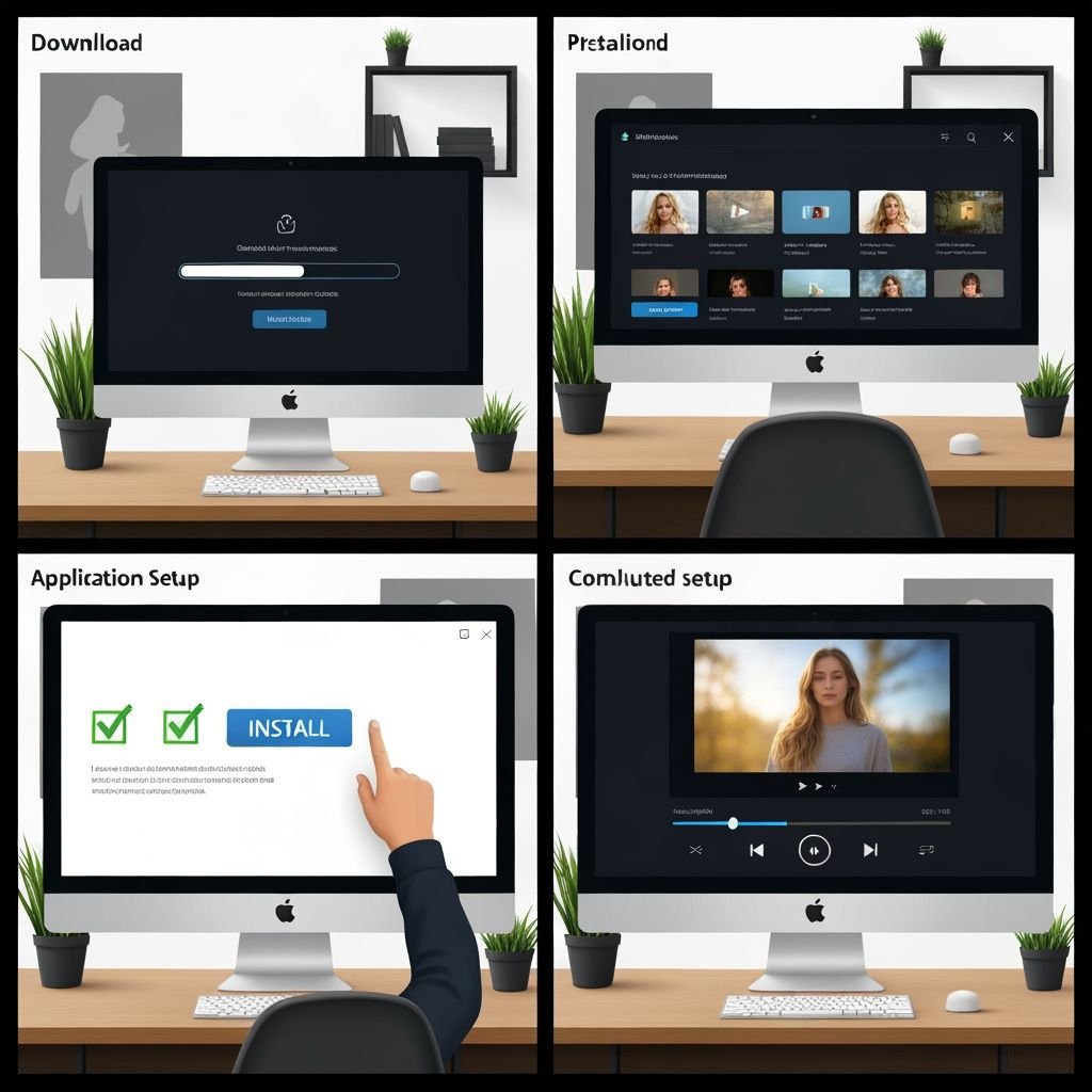 Quatre étapes d'installation et utilisation d'une application de lecture IPTV sur PC