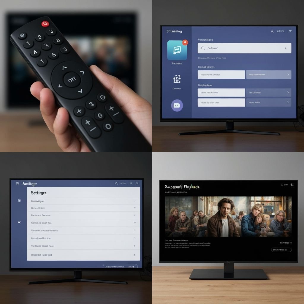 Guide d'installation Android TV : télécommande, menu, paramètres et lecture vidéo